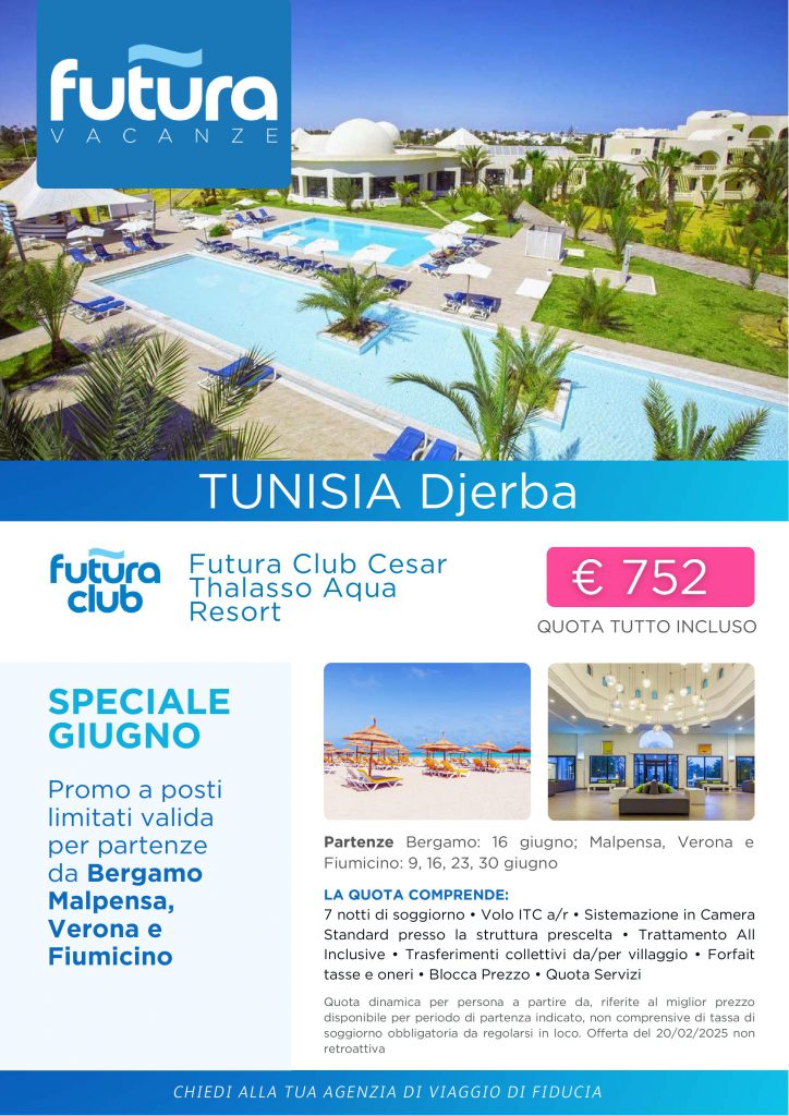 TUNISIA - DJERBA E MAHDIA - FUTURACLUB - PAG.1/9