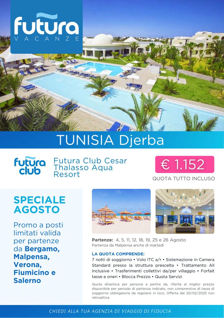 TUNISIA - DJERBA E MAHDIA - FUTURACLUB - PAG.3/9