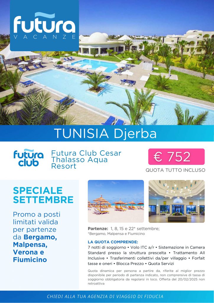 TUNISIA - DJERBA E MAHDIA - FUTURACLUB - PAG.4/9